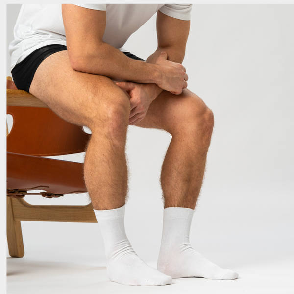 10 pairs of bamboo socks low cut white