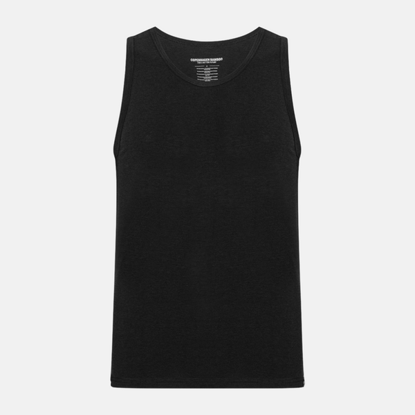 Black bamboo tank tops - 2 pack