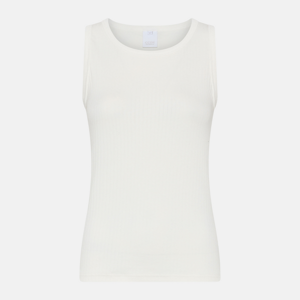 Anja bamboo tank top - white