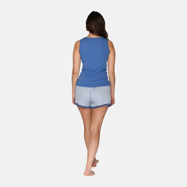 Anja bamboo tank top - blue