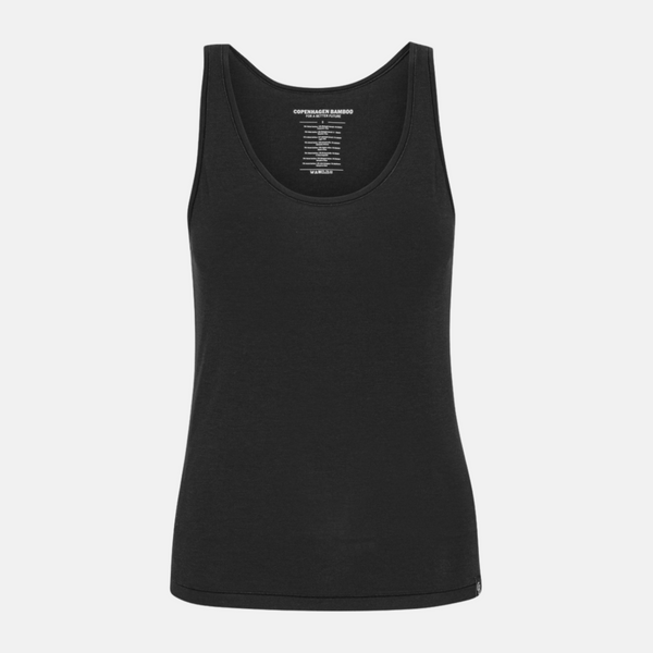 Black Bamboo Tank Top 2-Pack