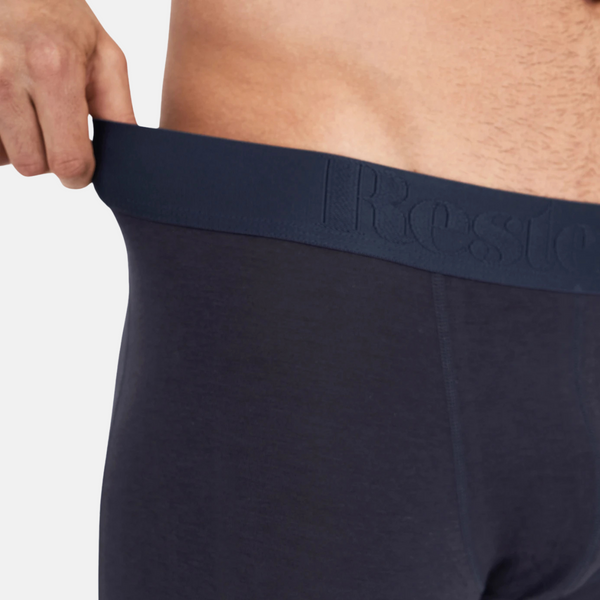 5 pairs of bamboo underwear - black/dark blue/blue/green/gray