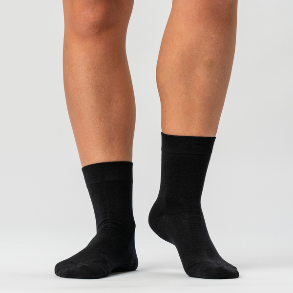 5 pairs of black bamboo socks (Low cut)