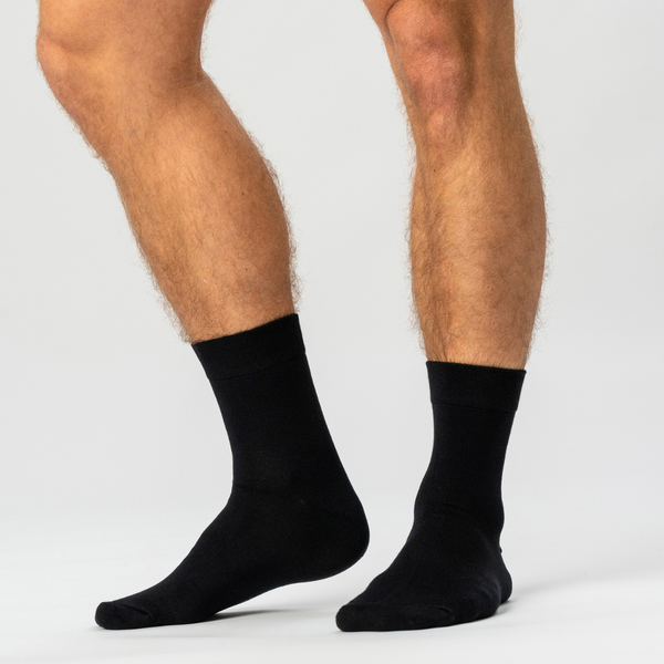 5 pairs of black bamboo socks (Low cut)