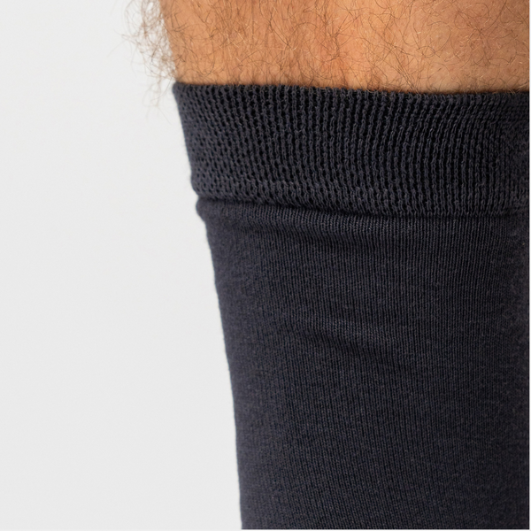 10 pairs of bamboo socks white/dark grey