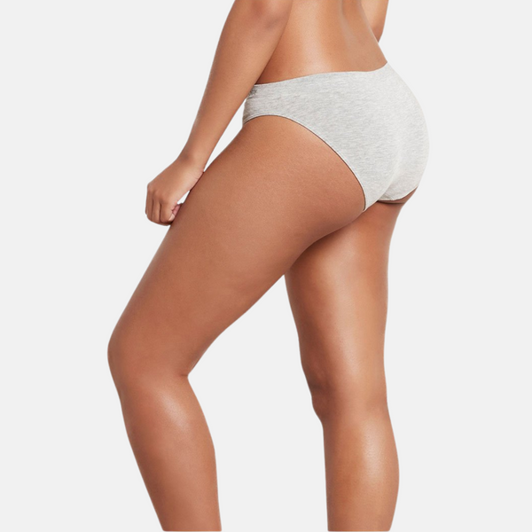 Light grey bamboo tai briefs