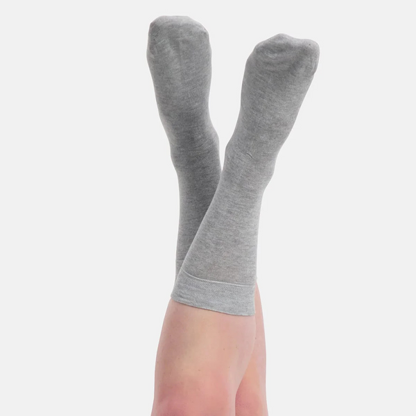 Beau bamboo socks - light grey 3 pack