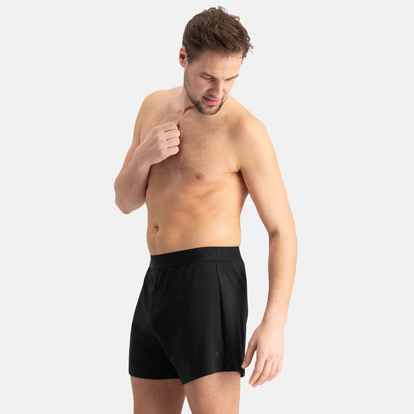 Kay bamboo boxer shorts - Black 2 pack