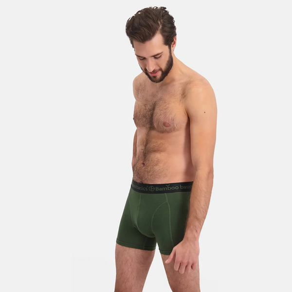 Rico bamboo underpants - black, army and navy 3 pack