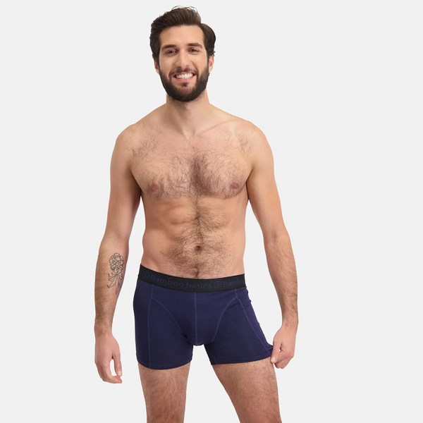 Rico bamboo underpants - black, army and navy 3 pack