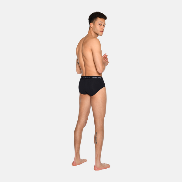 3 pack men's briefs - black