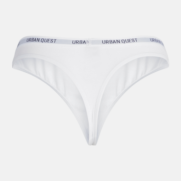 Bamboo thong 3 pack - white