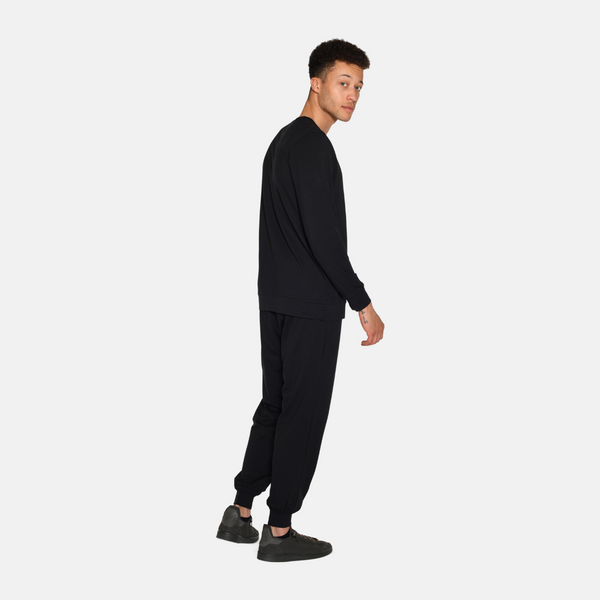 Long sleeve bamboo sweatshirt - black