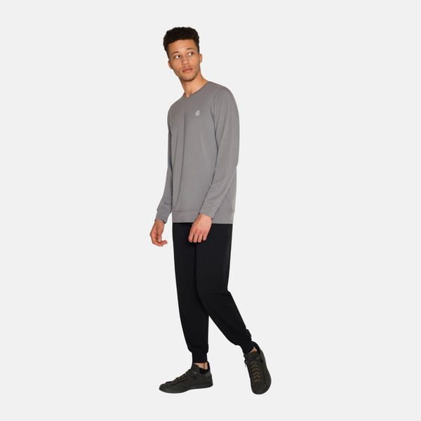 Long sleeve bamboo sweatshirt - grey
