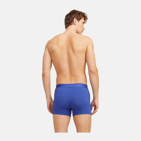 JACCREW bamboo underwear 3 pack in blue/petrol/navy