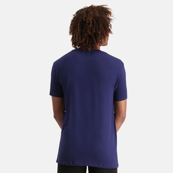 Ruben bamboo crew neck T-shirt - navy 2 pack