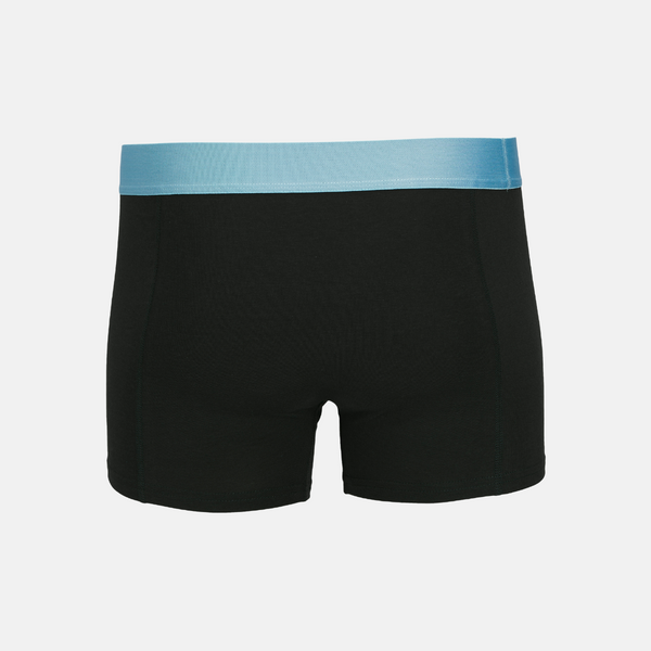 JACPHILIP bamboo briefs 3 pack in black with colored elastic