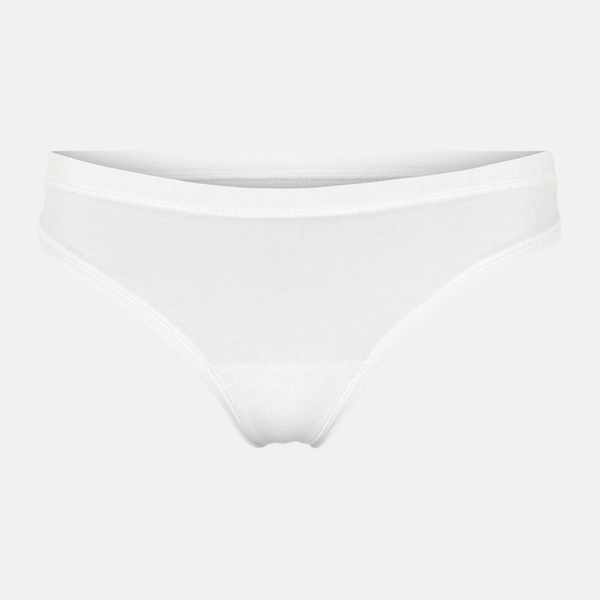 3 pack white bamboo g-string panties