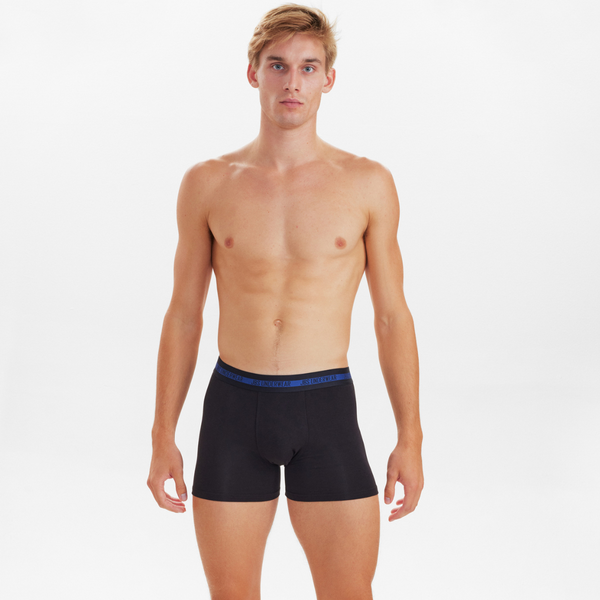 3 pairs of bamboo underwear black - blue - navy