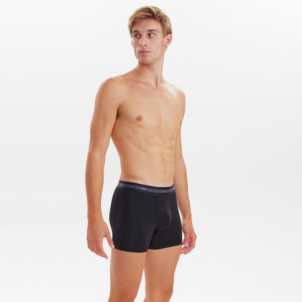 3 pairs of bamboo underwear black