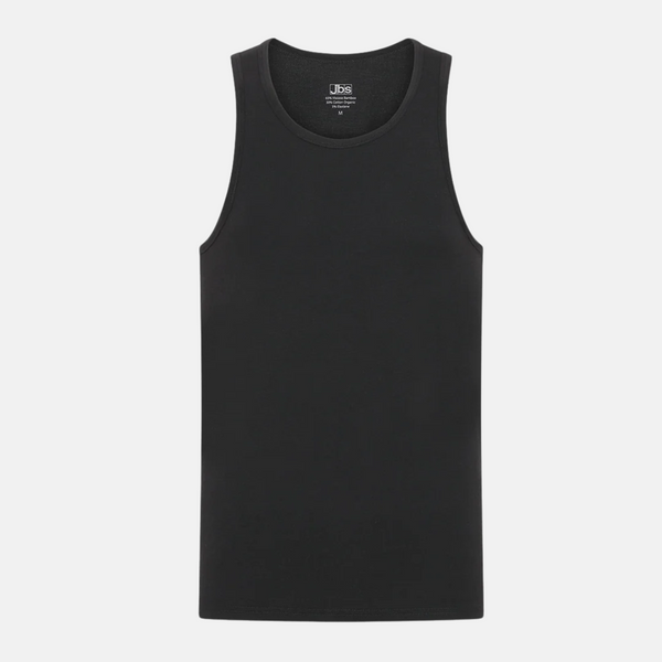 2 black bamboo tank tops