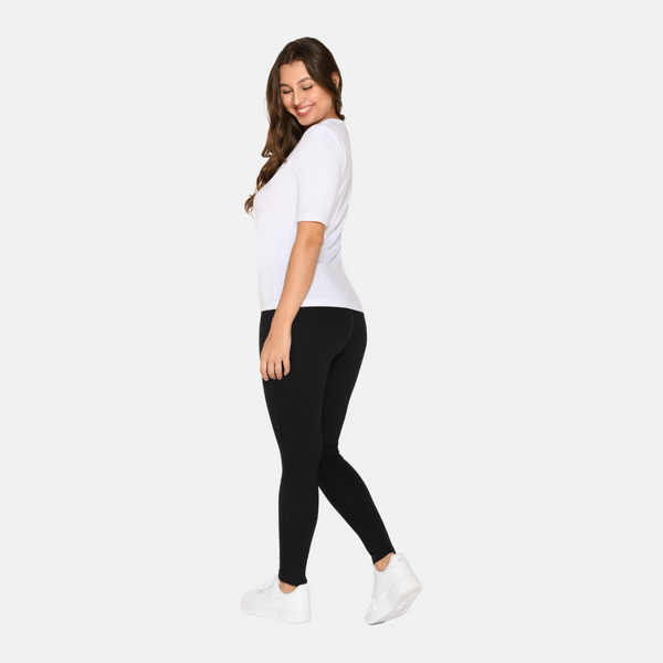 2-Pack Bamboo T-shirt in Slim Fit - Black-white