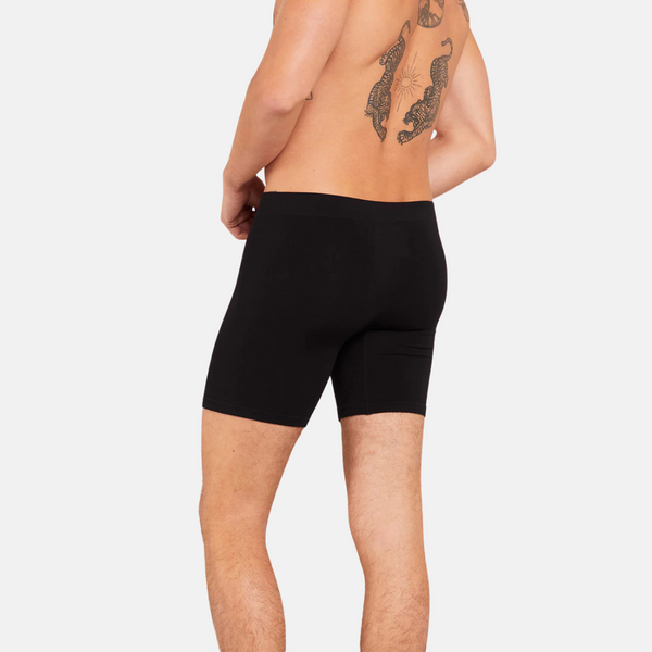 Original bamboo long-leg briefs black