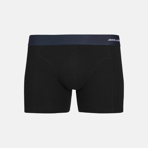 JACPHILIP bamboo briefs 3 pack in black with colored elastic