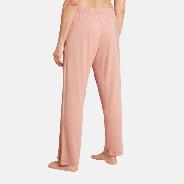 Pink bamboo night pants