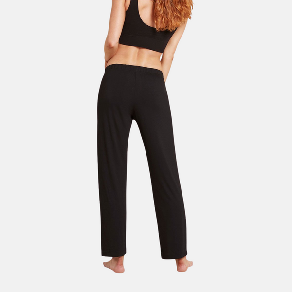 Black bamboo night pants