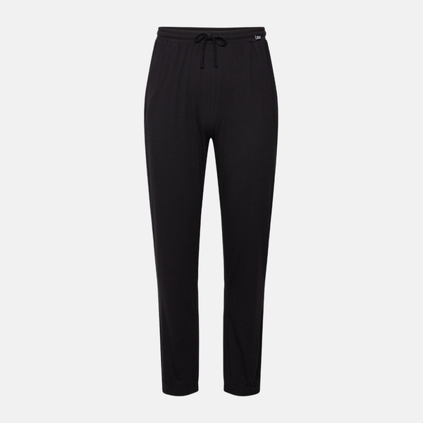 Black bamboo pajamas with stripes