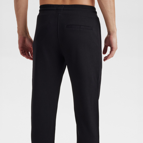 Black badge bamboo sweatpants