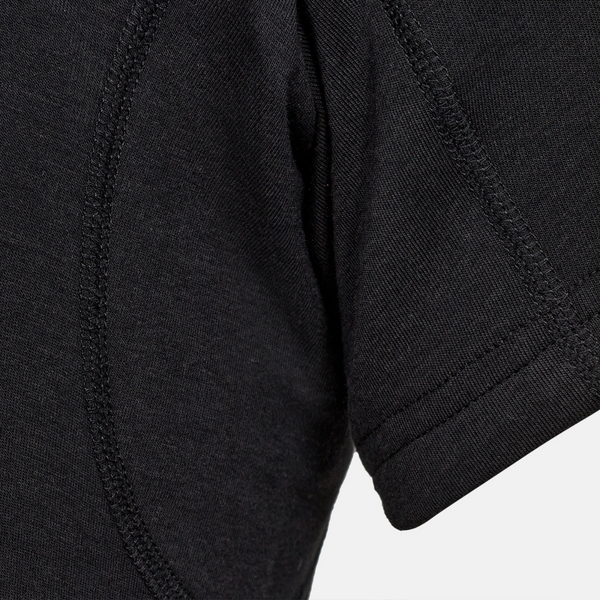 Black bamboo anti-sweat T-shirt