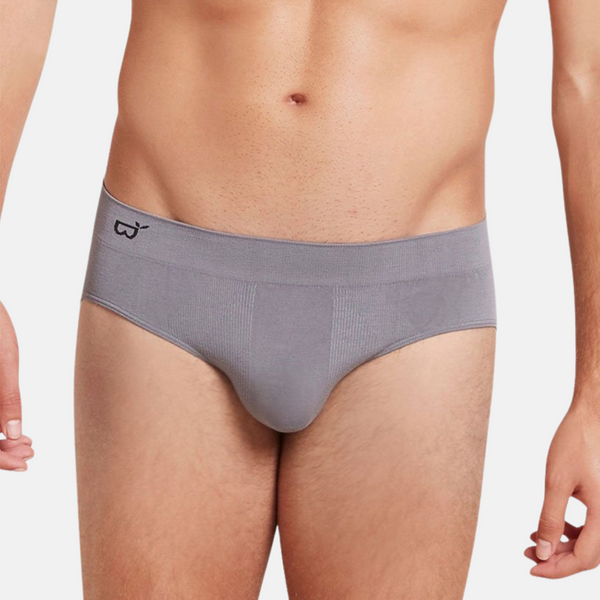 Original bamboo men's briefs dark grey