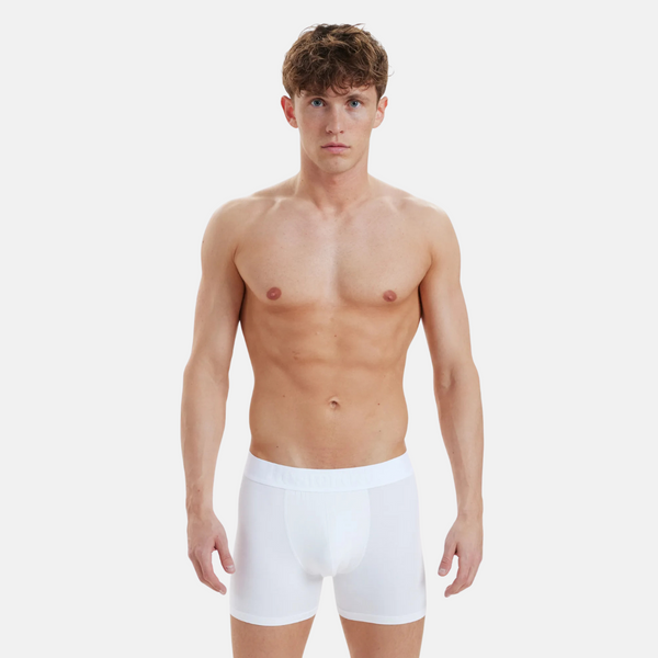 3 pairs of white bamboo underwear