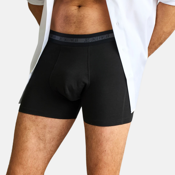 Bamboo sampak - 3 white T-shirts + 3 black underwear