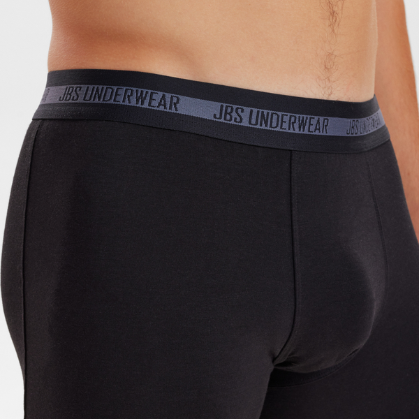 3 pairs of bamboo underwear black