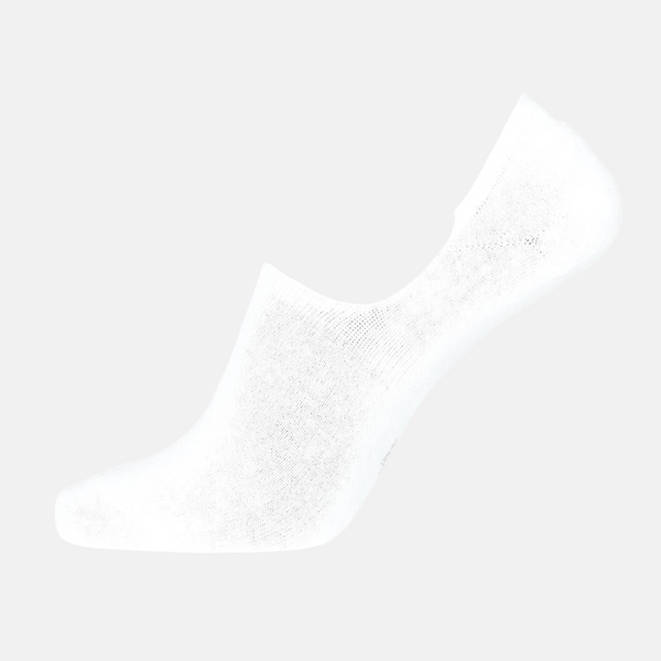 7 pack white in-shoe bamboo footies