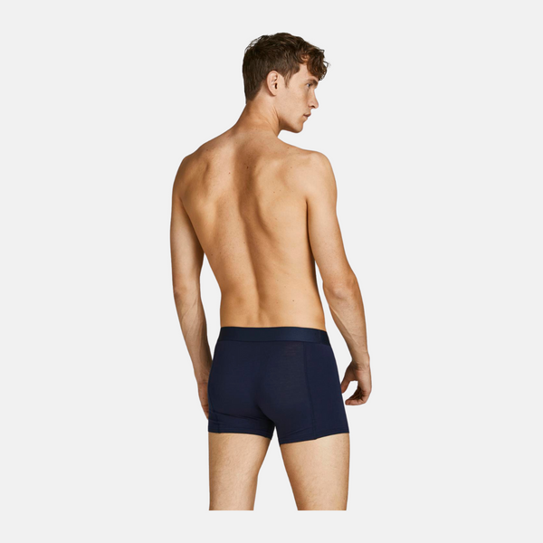 JACBASIC bamboo underpants 3 pack in red/navy/black