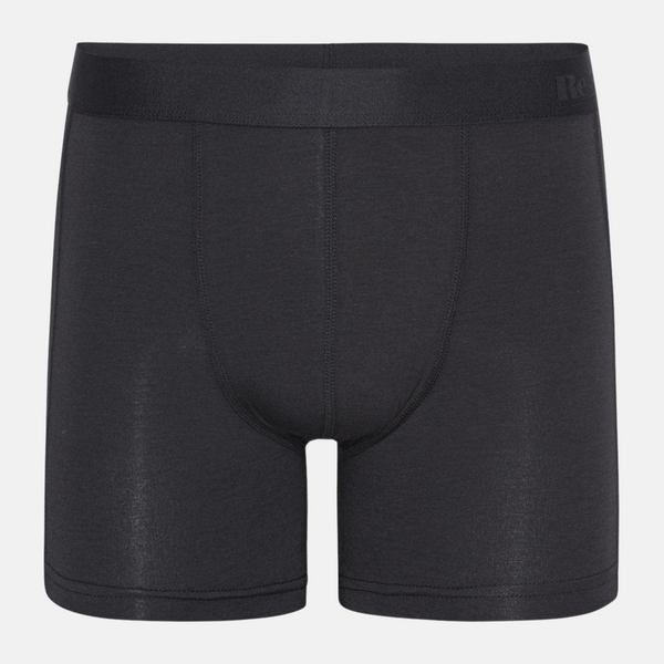 3 pairs of black bamboo long-leg briefs