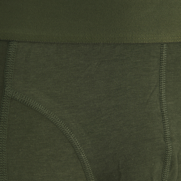 JACBASIC bamboo underpants 3 pack in green/blue/black