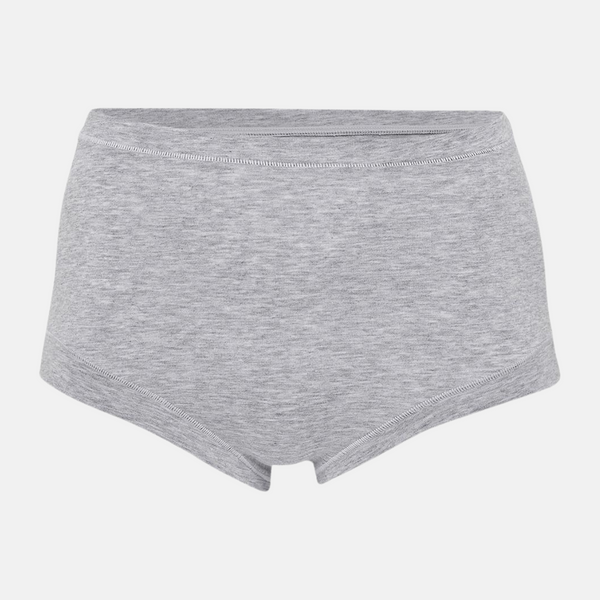 3 pack light grey bamboo maxi panties