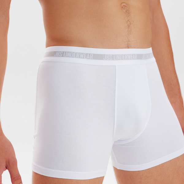 3 pairs of bamboo underwear white