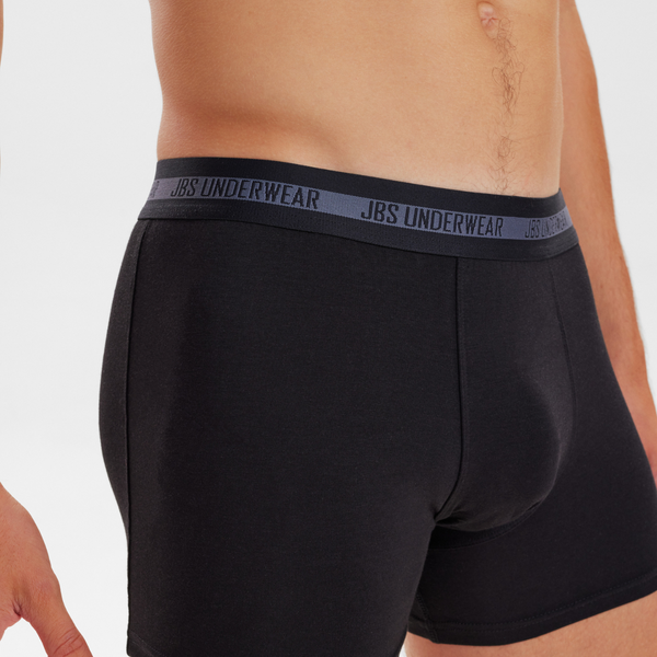 6 pairs of bamboo underwear black