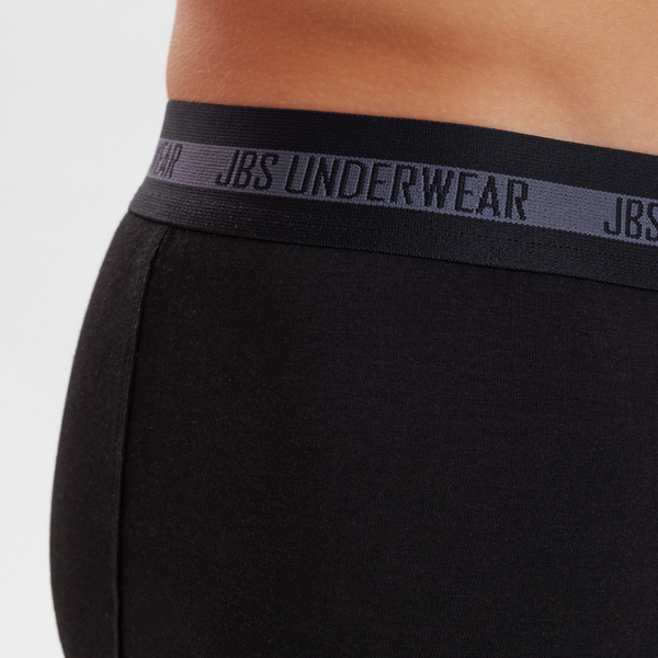 3 pairs of bamboo underwear black