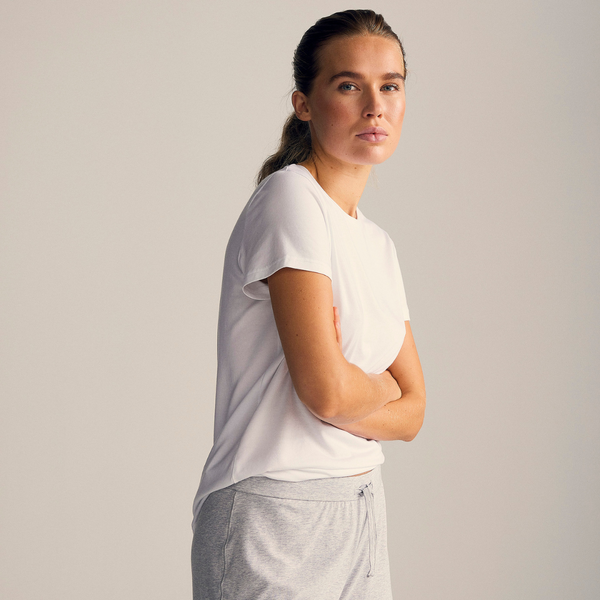 Light grey bamboo shorts