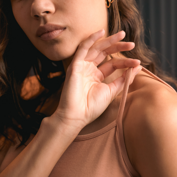 Tan bamboo petticoat