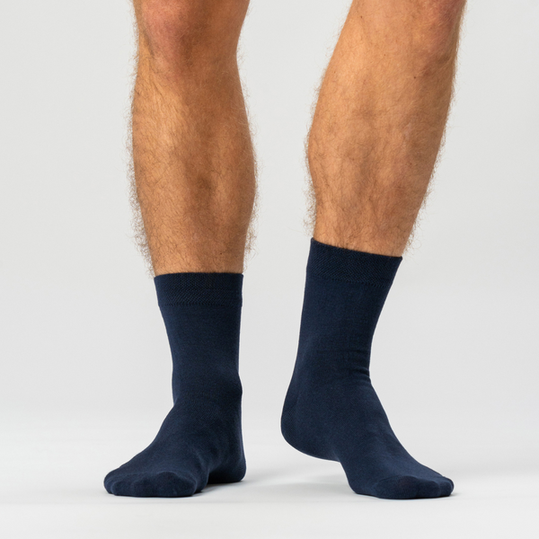 10 pairs of bamboo socks low cut black/navy