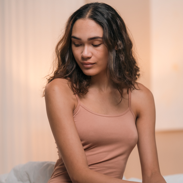 Tan bamboo petticoat