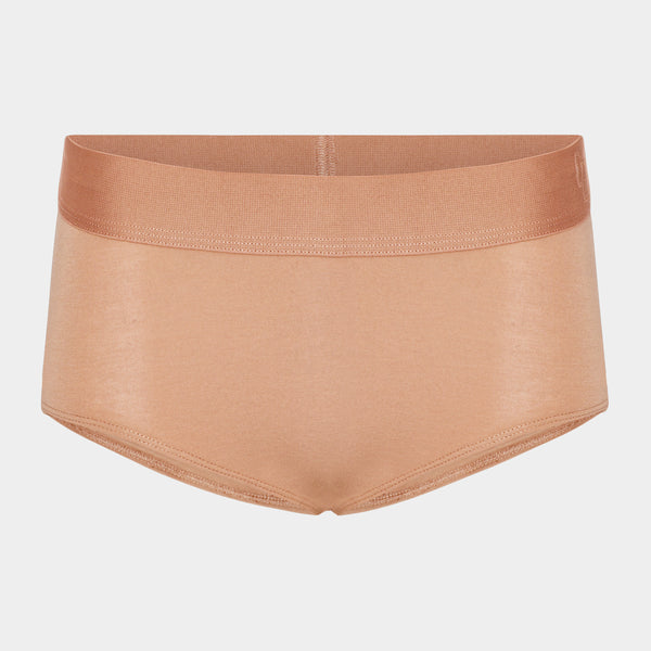 Tan bamboo hipster briefs - 3 pack